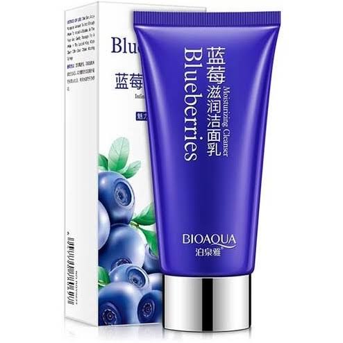 فوم شستشوی صورت تیوپی بلوبری بیوآکوا BIOAQUA